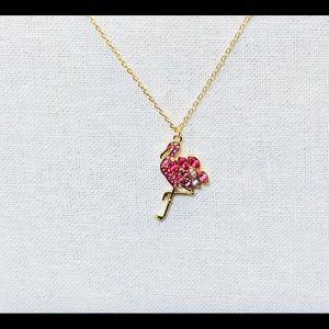 Pink Flamingo necklace